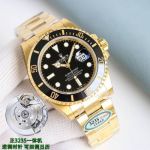 40mm Rolex Submariner Replica 3135 Movement for 40mm 3235 Movement for 41mm 904L Black Dial Watch